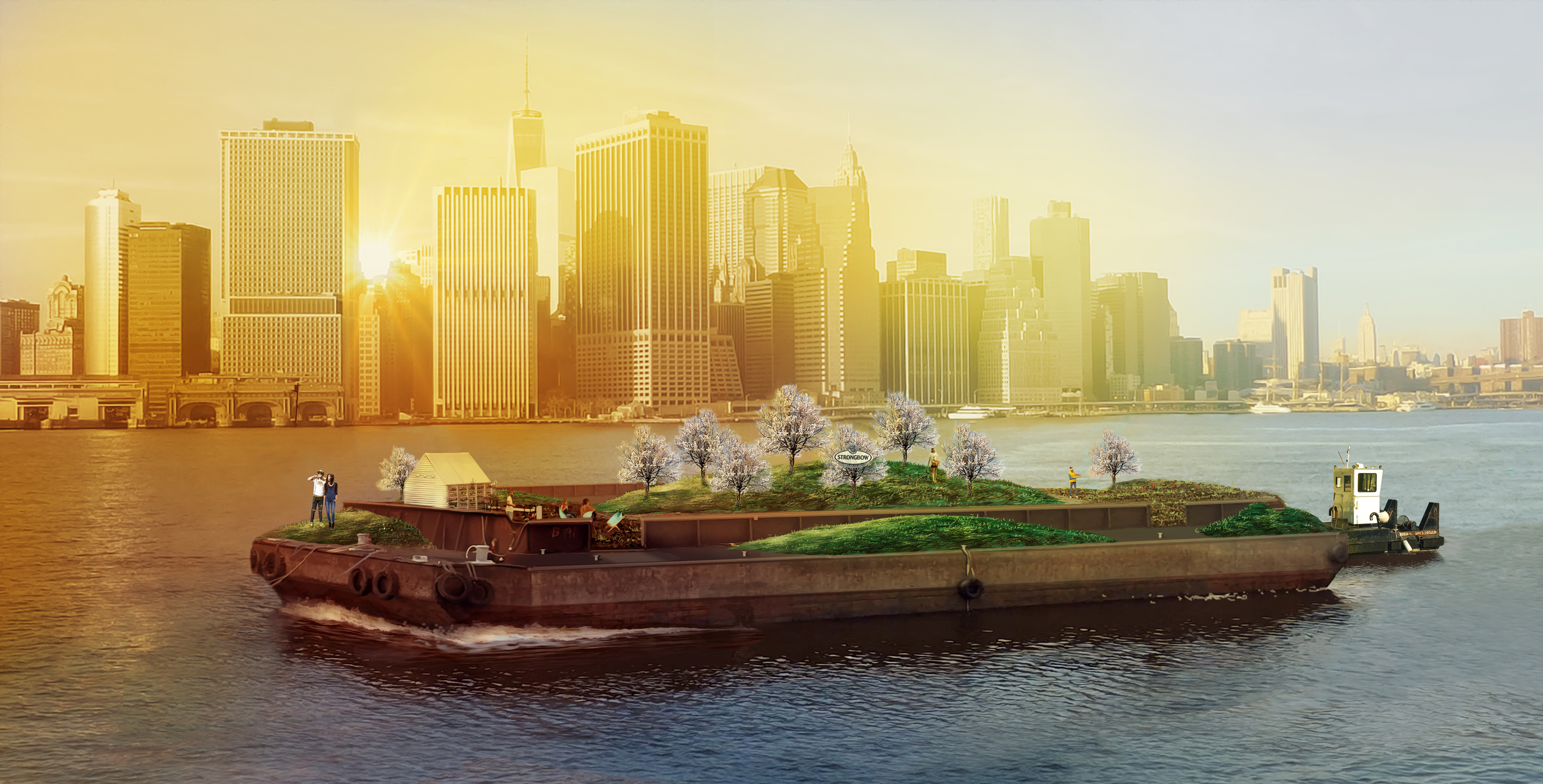 This gorgeous floating park reopens in New York this spring