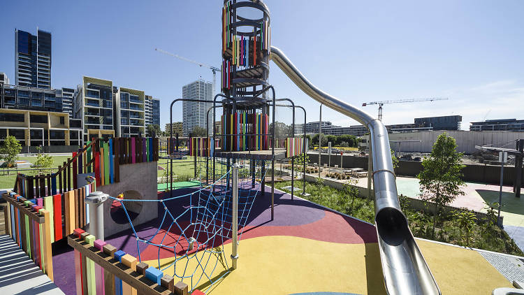 Play equipment at Wulaba Park