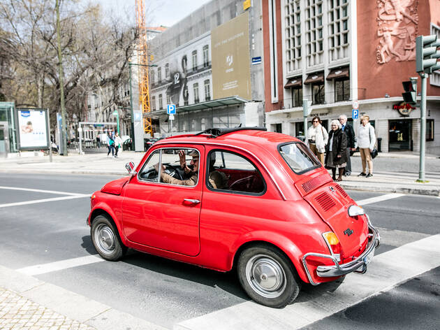 Saulo Gennatiempo trouxe este Fiat 500L de Roma