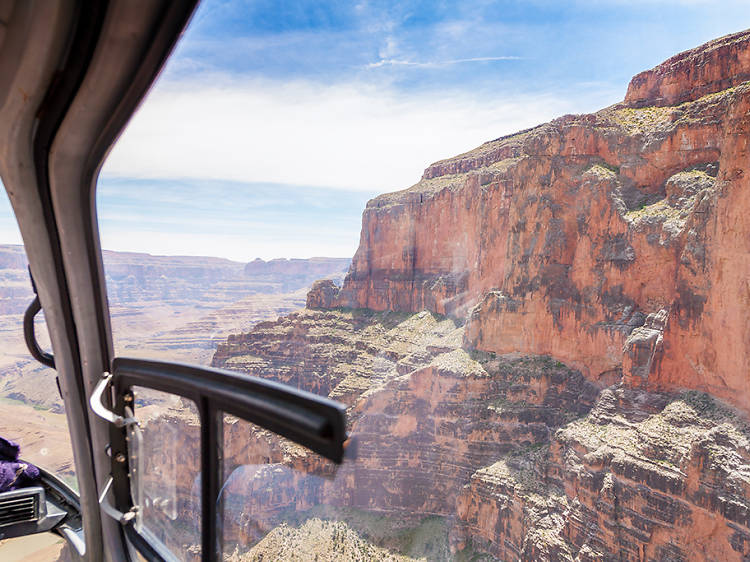 Grand Canyon Western Ranch Experience with Helicopter Tour and Optional Horseback Ride