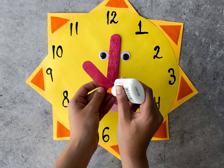 Reloj de manecillas online para niños