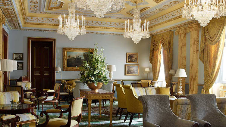 The Withdrawing Room at The Lanesborough hotel