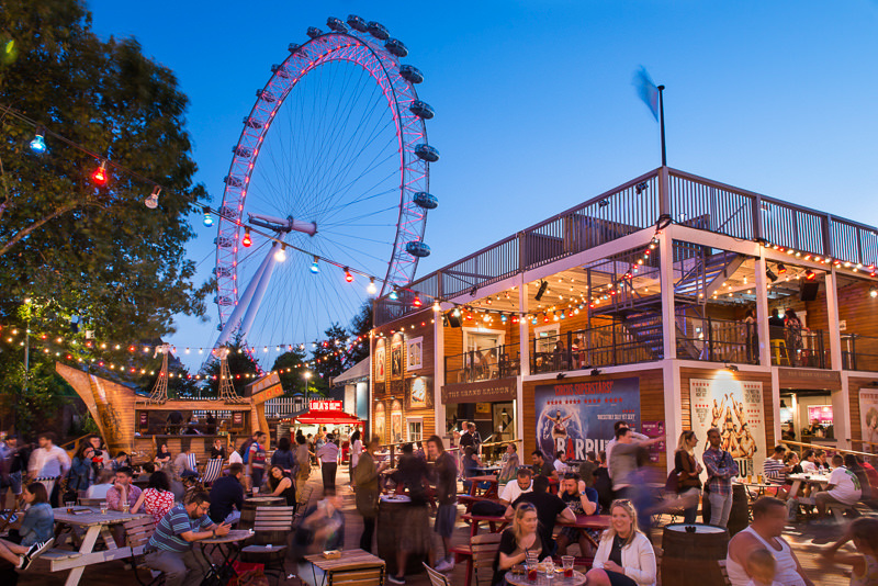 Underbelly Festival | Nightlife in South Bank, London