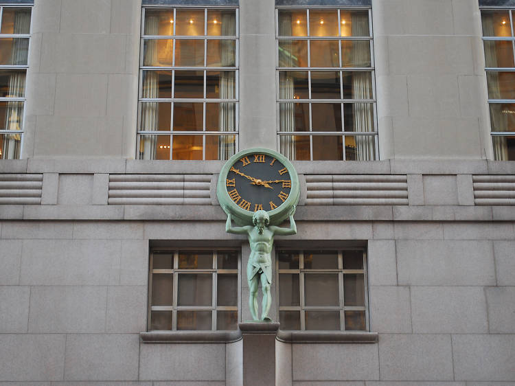 Tiffany & Co. Atlas Clock