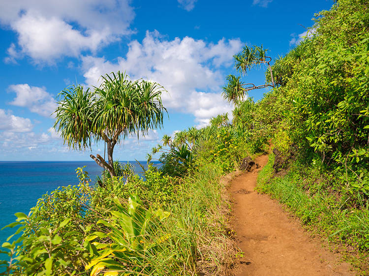 Kalalau Trail, Kauai, Hawaii