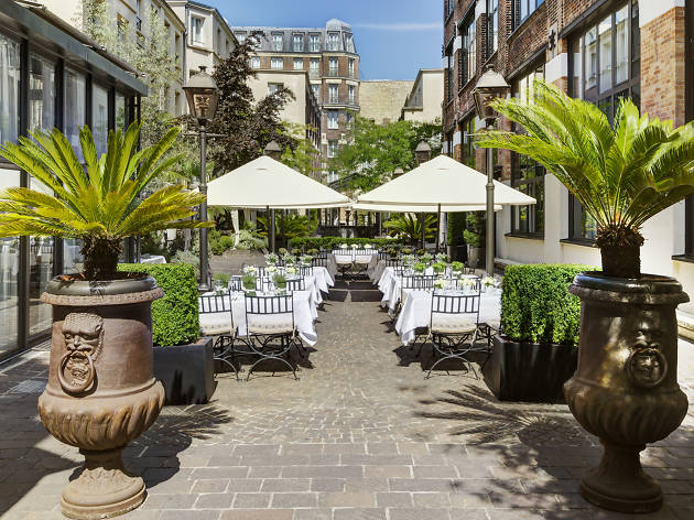 La terrasse des Jardins du Marais en thématique détox pour le printemps La terrasse des Jardins du Marais en thématique détox pour le printemps