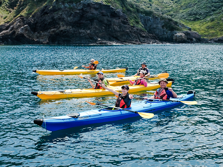 Be a kayak captain...