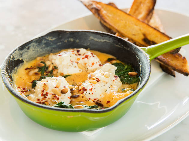 Baked eggs at Bills Bondi
