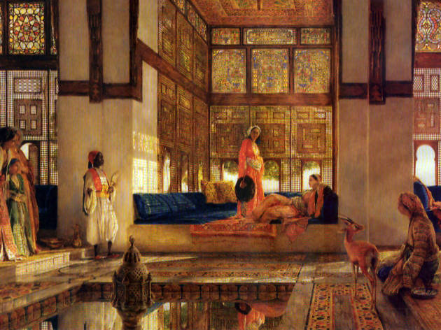 The Reception - John Frederick-Lewis The Reception - John Frederick-Lewis