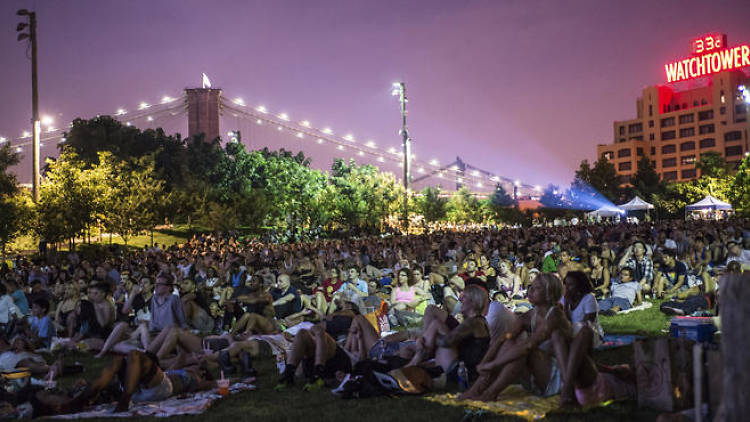 Movies with a View at Brooklyn Bridge Park