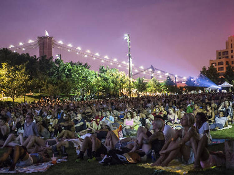 Movies with a View at Brooklyn Bridge Park