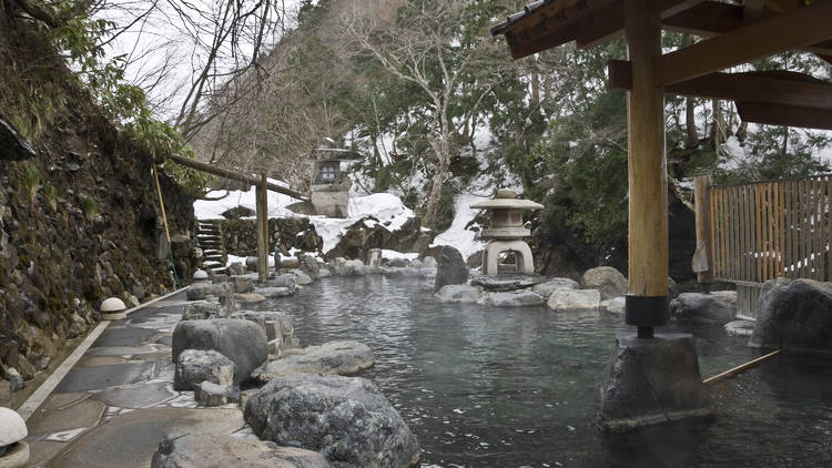 Take a soak in an onsen