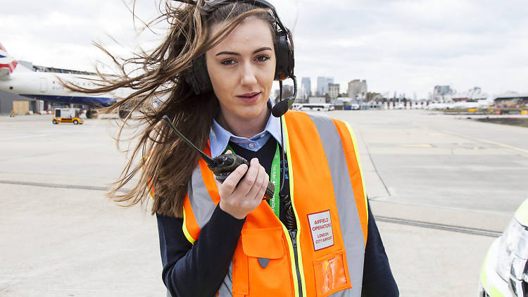 Natasha Caldwell, airfield operations at London City Airport