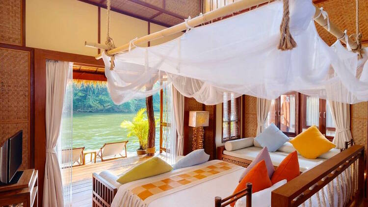 Float House River Kwai, Kanchanaburi, Thailand