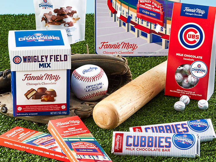 Fannie May has a sweet new collection of Chicago Cubs candy