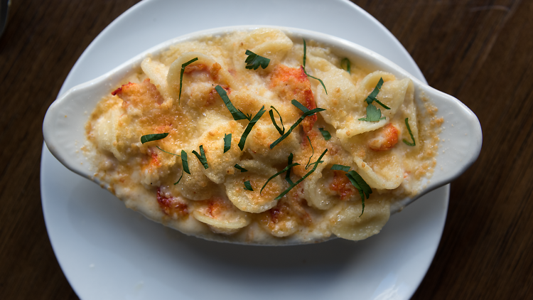 Lobster Mac & Cheese at Harding’s