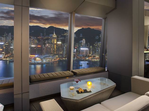 View from Ozone in the Ritz-Carlton hotel Ozone Hong Kong