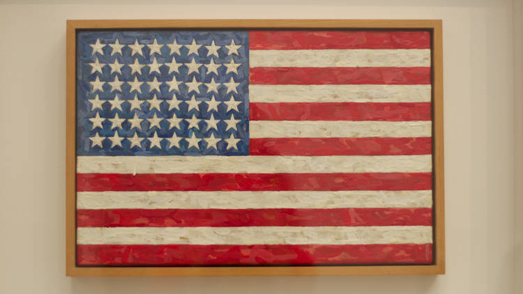 Jasper Johns, Flag, 1954–55