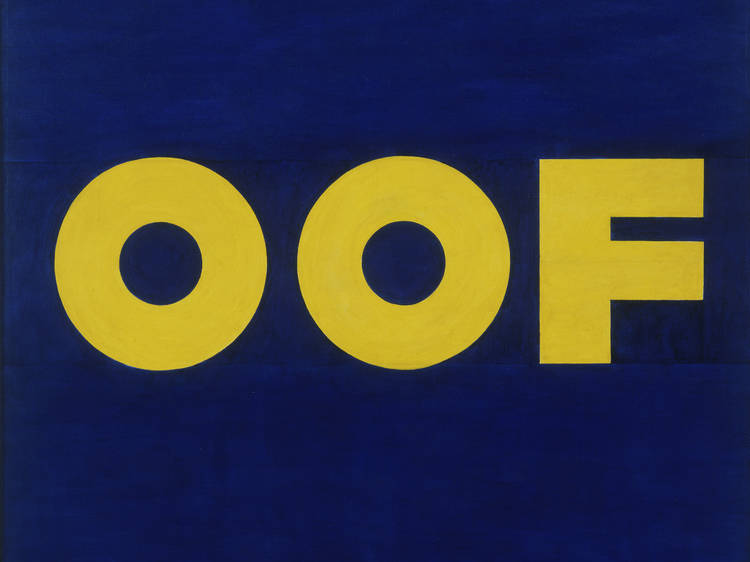 Edward Ruscha, OOF, 1962