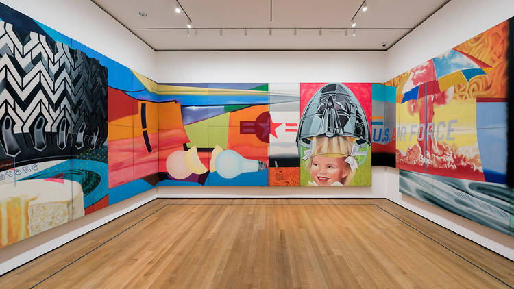 James Rosenquist, F-111, 1964–65