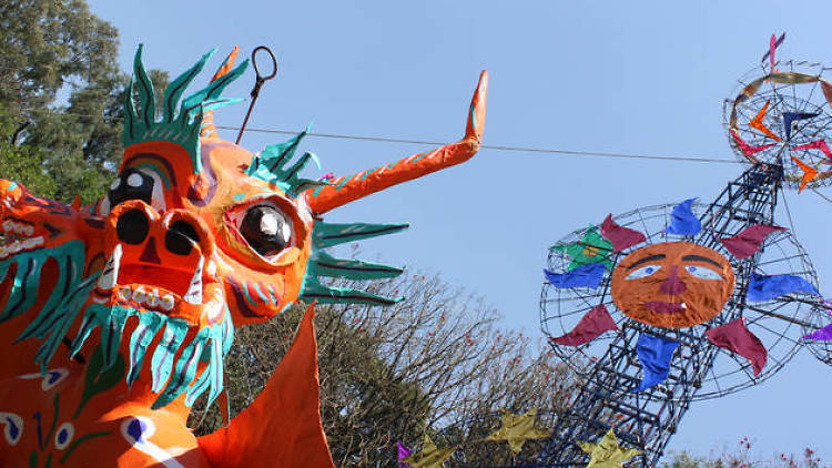 Foto de desfile de Alebrijes 