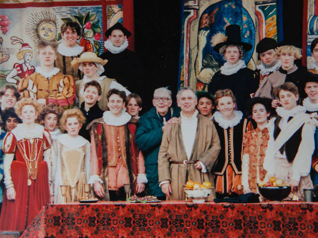Young Benedict Cumberbatch in Taming of the Shrew at the Globe Young Benedict Cumberbatch in Taming of the Shrew at the Globe