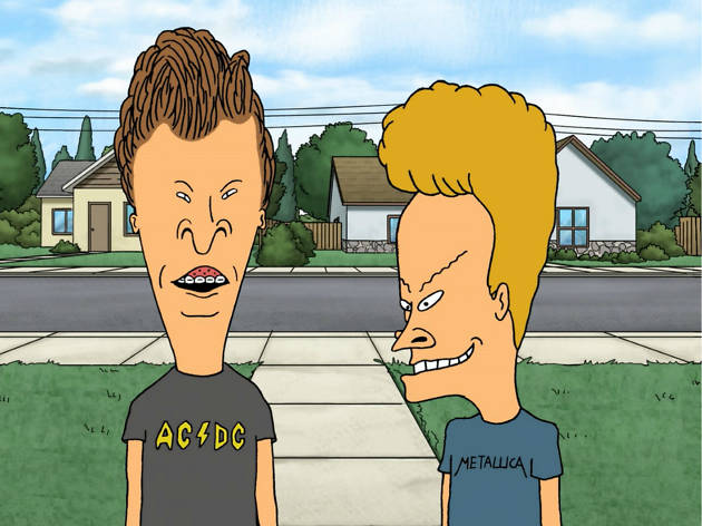 BEAVIS AND BUTT-HEAD. fotograma de la serie animada BEAVIS AND BUTT-HEAD.
