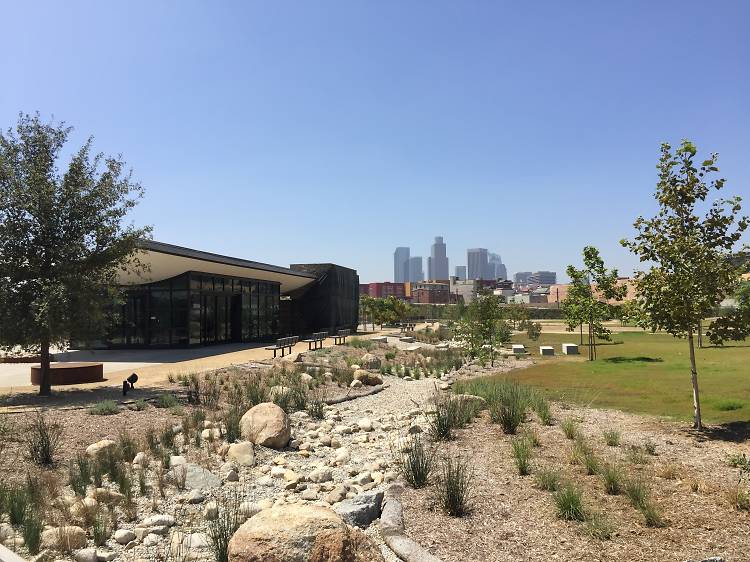 To escape holiday stress: Los Angeles State Historic Park