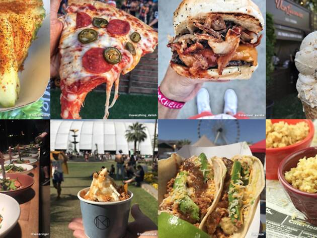 This interactive grid has the most delicious Instagrams of food at Coachella