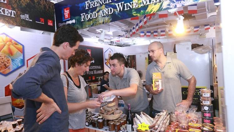 French Traditional Gourmet Market