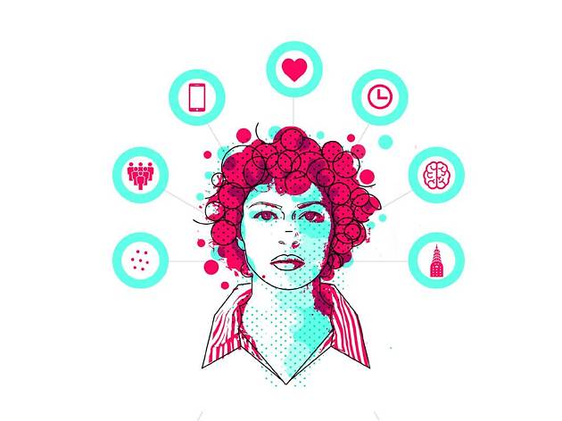 Search Party Ilutración de la serie de Netflix Search Party