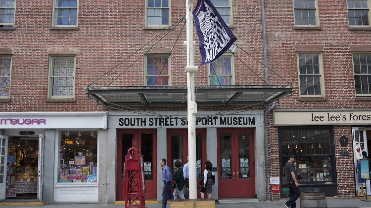 Shot on assignment for the South Street Seaport Museum on Monday May 23, 2016. 