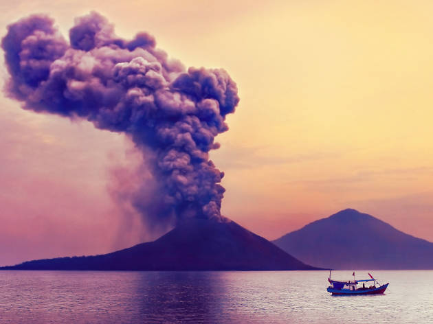 volcan krakatoa volcan krakatoa