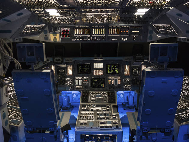 Cockpit Vaivém Columbia e Challenger Cockpit Vaivém Columbia e Challenger