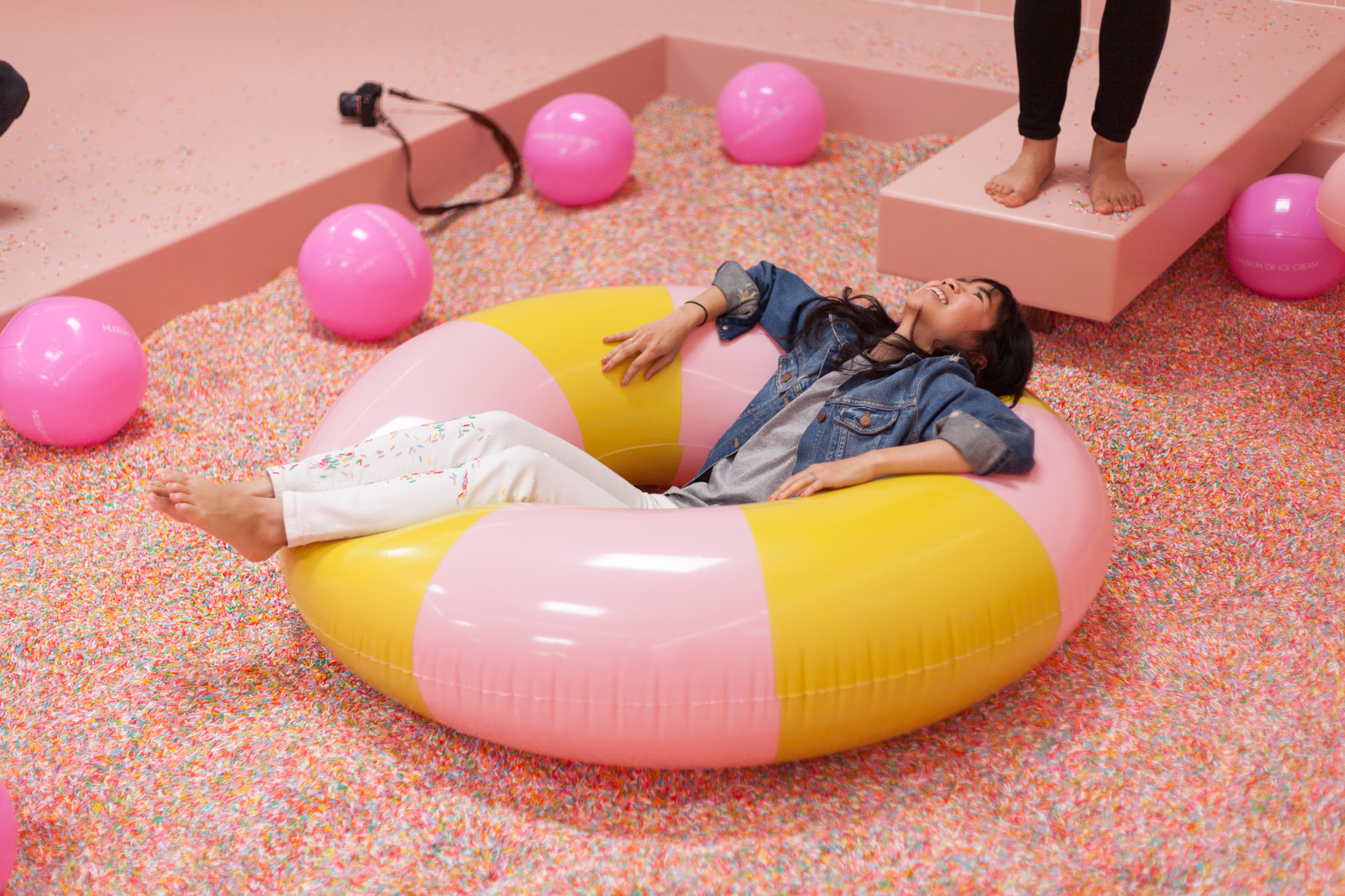 Dive into a pool of sprinkles at the Museum of Ice Cream ...