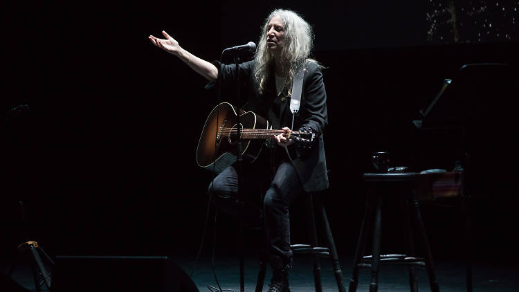 Patti Smith on stage at Sydney Opera House