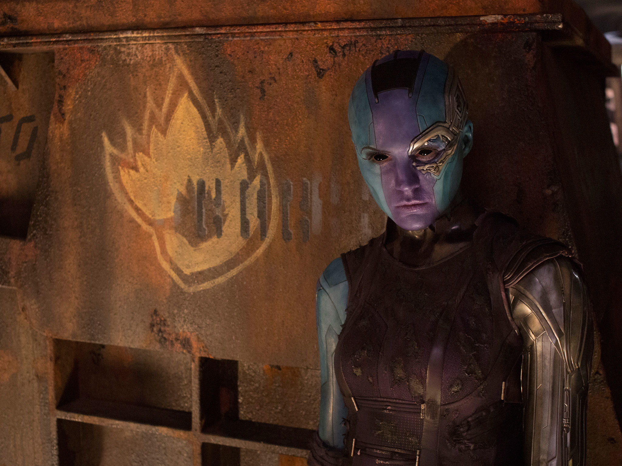 karen gillan guardians of the galaxy costume