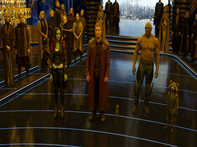 Guardianes de la Galaxia 2 Fotograma de los personajes de Guardianes de la galaxia
