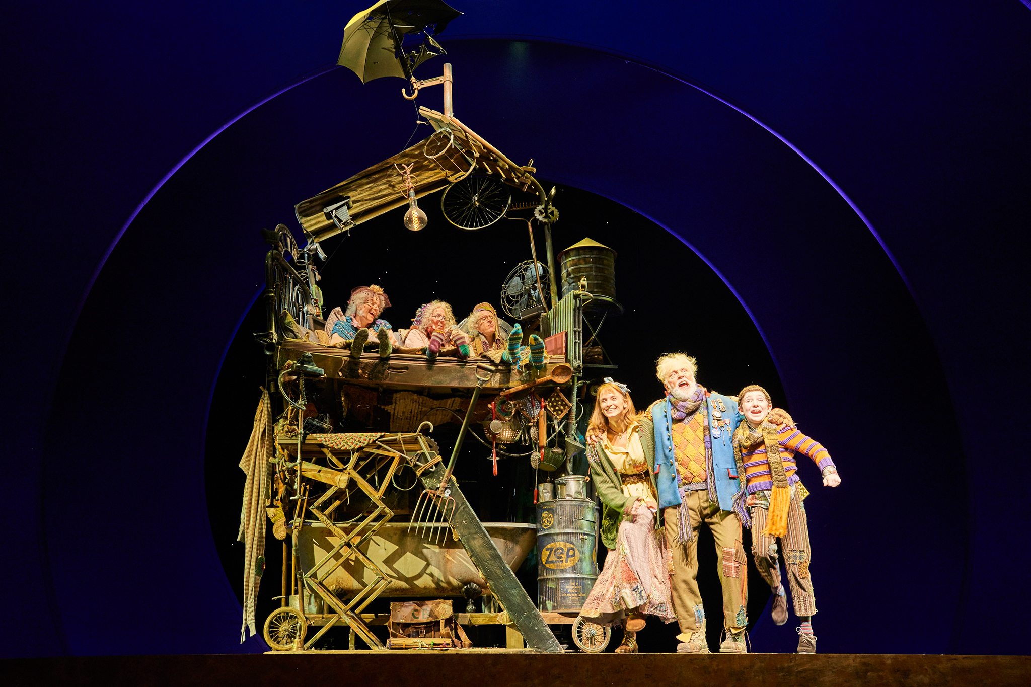 Go behind the scenes of musical Charlie and the Chocolate Factory