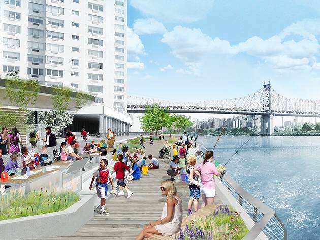 A new waterfront park is coming to the East Side of Manhattan A new waterfront park is coming to the East Side of Manhattan