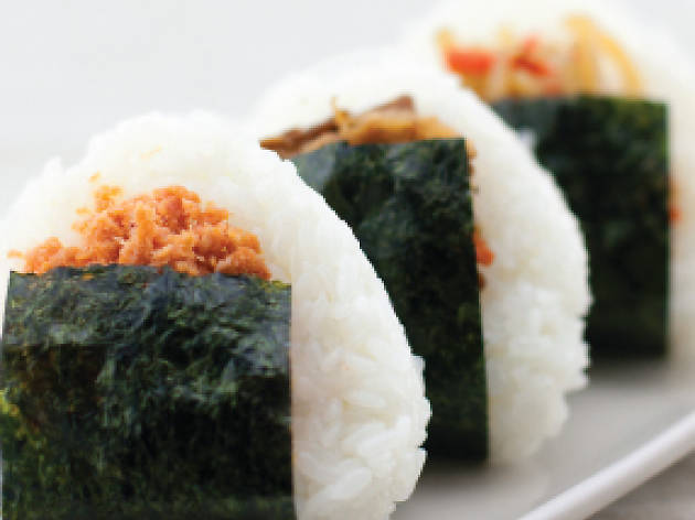 Salmon musubi Hana-musubi Salmon musubi Hana-musubi