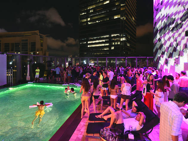 W Hotel Barcelona Pool Party