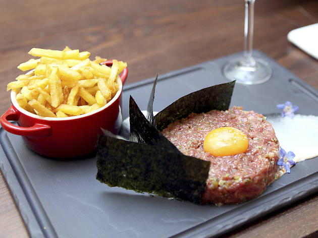 Bife tártaro Bife tártaro