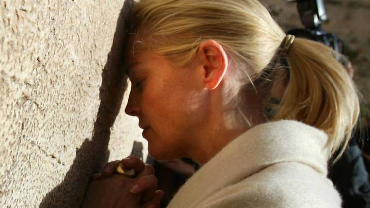 Sharon Stone Visits Israel