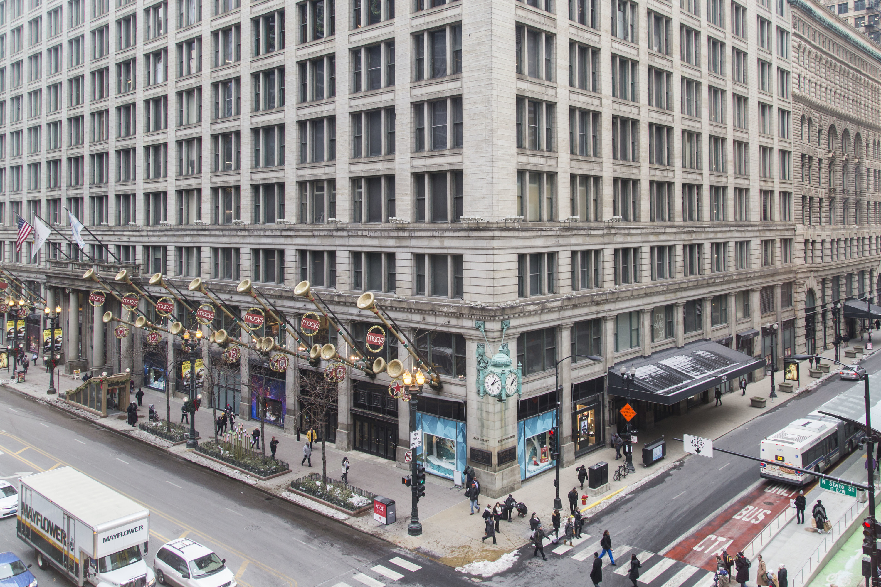 Macy s is selling the upper floors of its flagship State