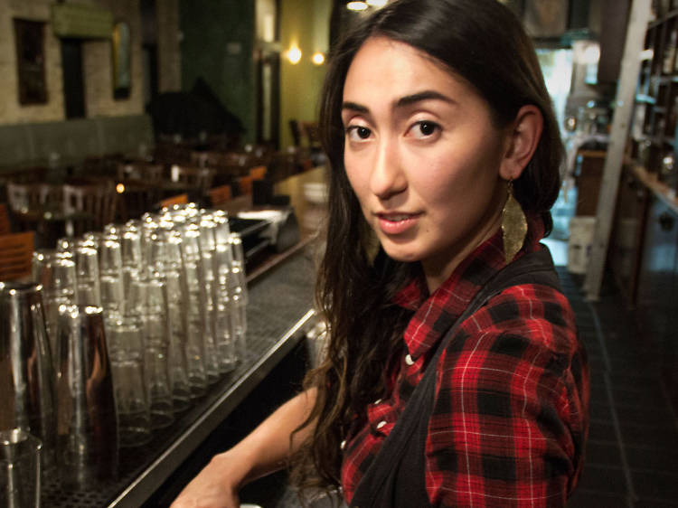 Caer Maiko Ferguson, assistant bar manager at Péché