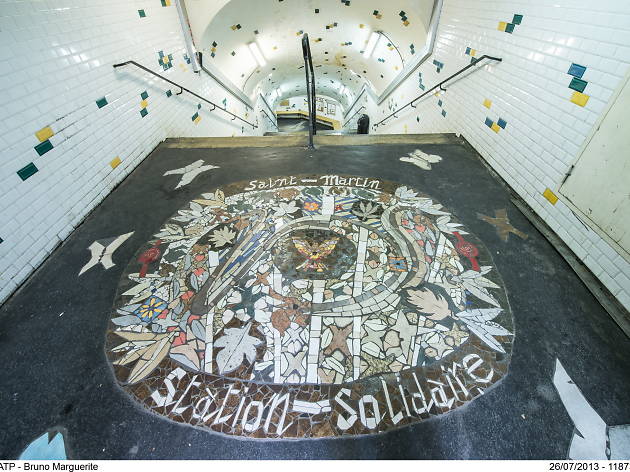 ACCES EST DE LA STATION FANTOME SAINT-MARTIN, AUJOURD'HUI ACCUEIL DE JOUR POUR PERSONNES SANS ABRIS DE L'ARMEE DU SALUT ACCES EST DE LA STATION FANTOME SAINT-MARTIN, AUJOURD'HUI ACCUEIL DE JOUR POUR PERSONNES SANS ABRIS DE L'ARMEE DU SALUT