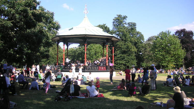 Saturday evening: Greenwich Park