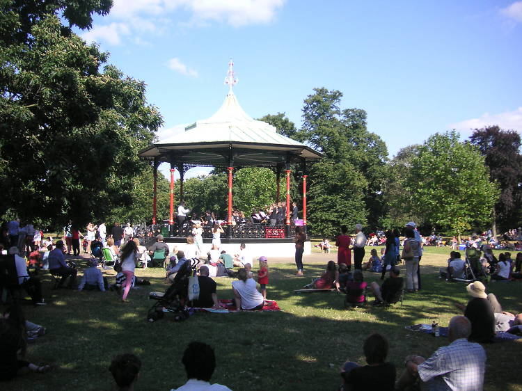 Saturday evening: Greenwich Park