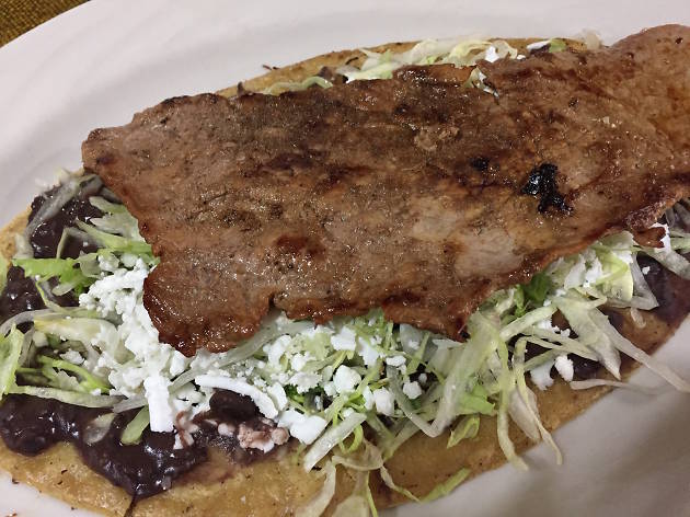 Huarache Comida corrida en la CDMX